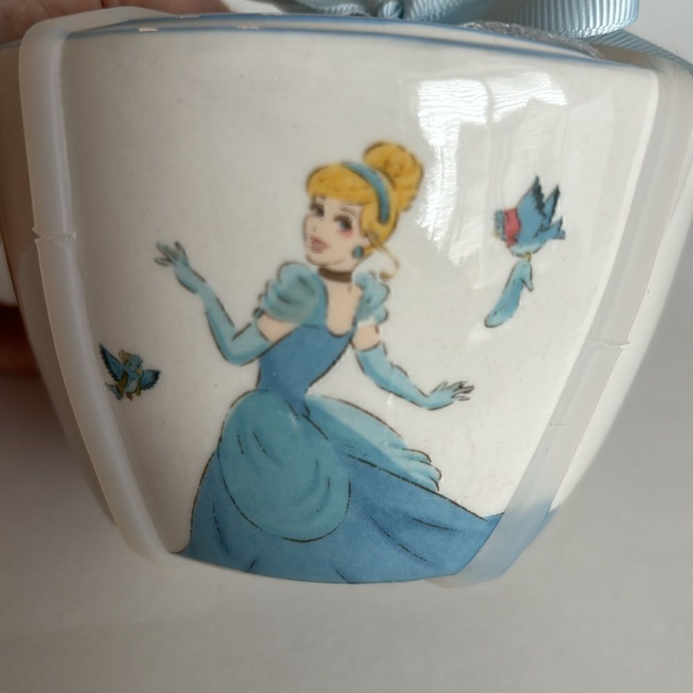 NWT Rae Dunn Disney Princess Cinderella Blue Birds Measuring Cups Set of 4 - Picture 3 of 12